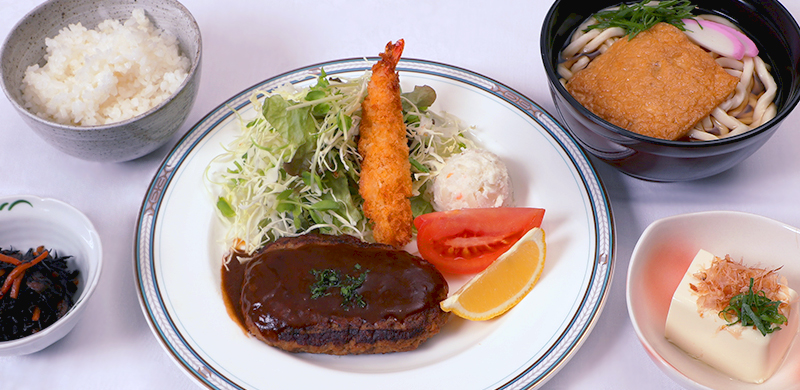 状況に応じた食事をご用意